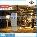 CE Certificated Airport Cell Phone Charge Kiosk/public Mobile Phone Charging Kiosk APC-06B