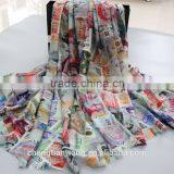 High Quality Wool Scarf With Soft Handfeel thumbnail-3