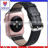 Strap for Apple Watch, For Apple Watch Genuine Leather Original Watch Band With Connection thumbnail-1