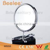 Foldable Table Mirror 8 Inch Round Double Side Makeup Mirror thumbnail-4