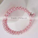Table Decoration & Accessories Type Pink Plastic Pearls Beaded Handmade Napkin Ring thumbnail-2
