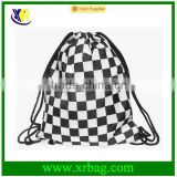 Women Mochila Man Sport Gym Bags Travel Backpack Geometry Printing Foldable Drawstring Bag