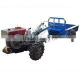 Single Axle Tipping Hand Tractor Trailer