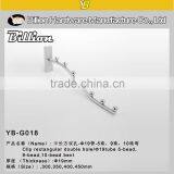 AA Slotted Display Hook Metal Garment Hanger Hook Clothes Store Equipment