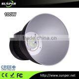 100w Aluminum Wall Mounted Highbay Industial Lighting, Led High Bay Light With Pipe Cooling Fins thumbnail-4