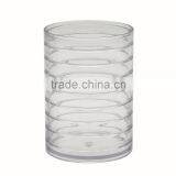 Transparent Reusable Plastic Tooth Mug Tumbler thumbnail-1