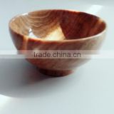 High-Grade customized natural yellow stone bowl for food and fruit