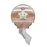 Waterproof Plastic Bathroom Tissue Box With a Smile Face Five Star for Roll Paper thumbnail-4
