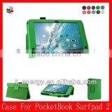 Leather Case For PocketBook Surfpad 2 Stand Leather Case,Green thumbnail-1