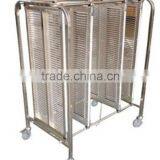 ESD PCB trolley for PCB Storage Cart /stainless steel trolley with wheels