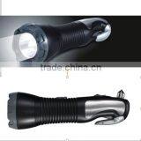 2015 New Design 3 in 1 Multi Emergency Break Glass Hammer With Seat Belt Cutter and Torch thumbnail-3