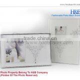 Luxury 4 Size 3D Crystal Photo Frame For Couples