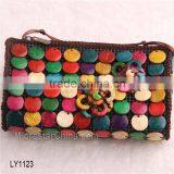 2016 New Designs in Stock Wholesale High Quality Coconut Shell Bag for Girls Wallet thumbnail-5