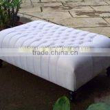 Modern Stool Upholstered - Ottoman Jepara Furniture - Indonesia