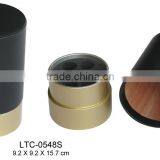 Custom Leather Cigar Tube Wholesale Smoking Gift Set Travel Cigar Tube thumbnail-1