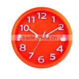 11 Inch Cheap Promotional Plastic Modern 3D Decorative Wall Clock thumbnail-1