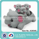 Funny baby bath elephant rubber toy