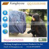 190T Polyester Blue Foldable Motorcycle Cover Outdoor Cover thumbnail-4