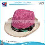 2016 Wholesale Summer Short Brim Panama Hat thumbnail-3