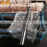 Nitrided 3'' Rubber Feed Screw and Barrel Weldment