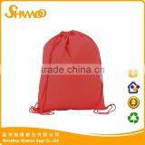 Candy Color 70D Polyester Drawstring Bag / Shoes Bag /backpack for Sports