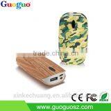2016 New Products 5600mah Universal Power Bank 18650 Portable Charger, Wooden Power Bank 5600mah for Mobile Phone thumbnail-3