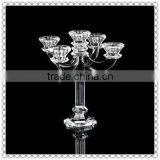 Factory Price Clear Crystal Candelabre For Appointment Decoration