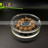 Round Shape Small Custom Acrylic Storage Box With Lid thumbnail-4