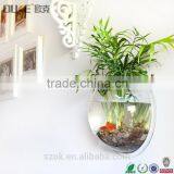 2016 Wall Mounted Clear Round Acrylic Aquarium