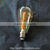 Antique Vintage Edison Bulb ST64 E27 Led Bulbs thumbnail-6