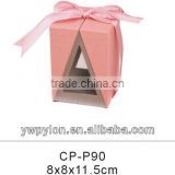 Nice perfume box packaging with ribbon