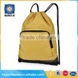 Yellow Beautiful Useful Drawstring Bags thumbnail-1