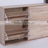 2016 ACX566 Melamine Faced Board Shoe Rack With 4 Doors/shoe Cabinet thumbnail-1