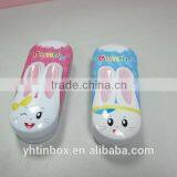 Lovely Special Shaped Tin Box for Toothpaste