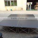 Manufacturer Price! Portable Stage Color Black Or Grey Wedding Stage Backdrop Decoration thumbnail-3