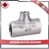 2016 Popular Used Butt Welding Stainless Steel Ss316 Tee thumbnail-2