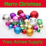 2014 hotsale christmas plastic ball,100 wholesale clear glass christmas ball ornaments(AM-CD023)