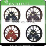 15 Inch Built in Thermometer And Hygrometer Plastic Wall Decorative Clock thumbnail-2