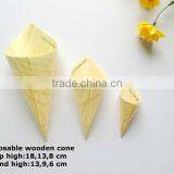 Disposable Wooden Tray (subulate) thumbnail-1