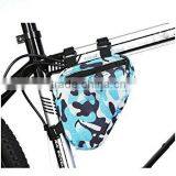 Bicycle Triangle Bag Bike Frame Front Top Tube Triangle Bag Pouch Quick Release Non Sliding IPhone Samsung Storage Durable thumbnail-3