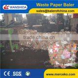 High Efficiency Large-sized Full Automatic Baler for Used Cardboard&waste Paper With Conveyor thumbnail-2