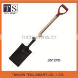 Hot Sale Different Types of Camping Steel Garden Shovel With Wooden Handle thumbnail-6