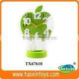 Apple Clock, Apple Shaped Clock, Apple Shape Alarm Clock