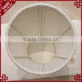 Washable Household Rattan Laundry Hamper Basket for Storage Cloths thumbnail-3
