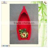 Compartment Tray Red Green Color Decoration Boat Miniature thumbnail-6