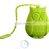 CY166 Hoot Tea Owl Tea Strainer/ Infuser Loose Leaf Tea Maker Kitchen Accessory thumbnail-1