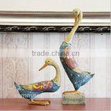 Fancy Resin Duck and Rooster Figuirnes Wholesale Rustic Home Decor thumbnail-2