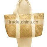 High Quality Best Selling Natural Sea Grass Shopping Bag WITH HANDLE From Vietnam thumbnail-1
