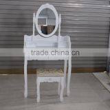 Cheaper Made-up Table/schmenktisch&hocker/white Dressing Table With Mirror thumbnail-4