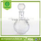 36oz High-grade Diamond Style Glass Wine Bottle Whiskey Glass Decanter thumbnail-1